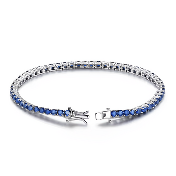 Bracelet homme Riviera Zirconia Celeste Nomar Belmonte - Pour 1 acheté, 1 offert